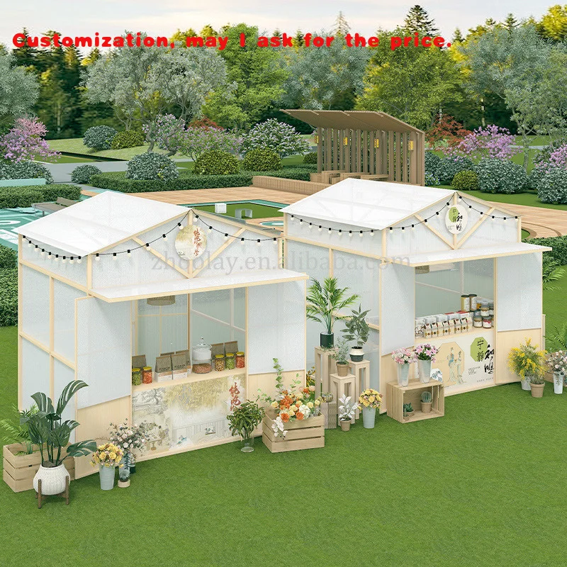 custom.Mobile Outdoor Shop Scenic Area Mobile Display Stall Stand Event Stall Mobile Store Portable Street Stall