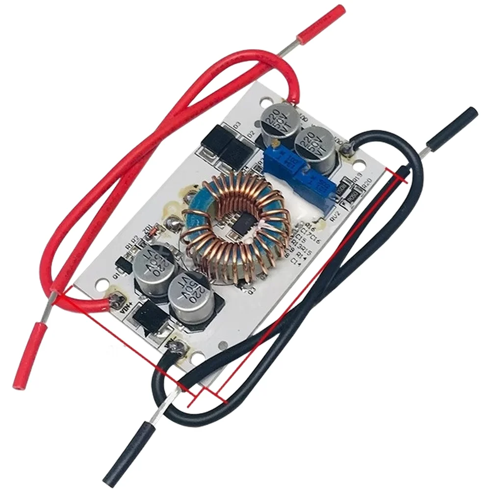 600W Max Output DC DC Boost Converter Module with Aluminum PCB Input 8.5V-48V Output 10V-50V for High Demand Power Management