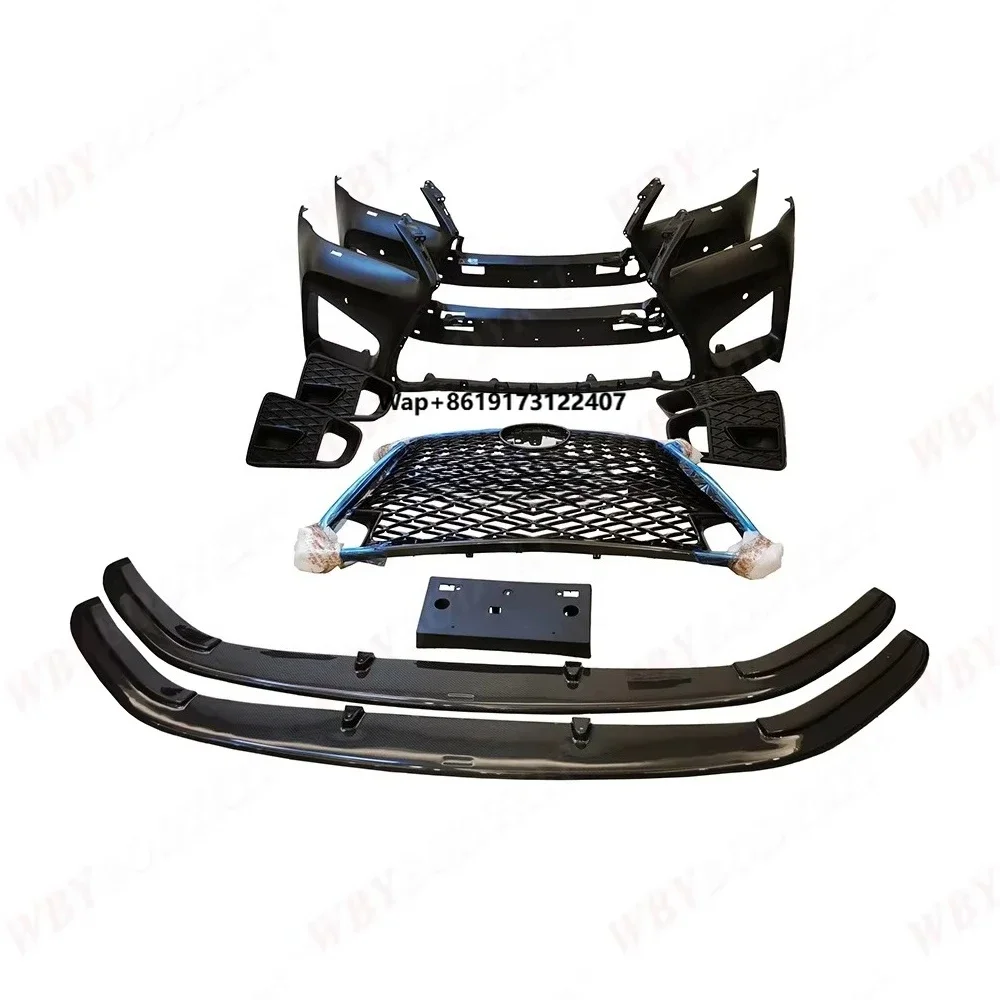 

For GS Upgrade Body Kits Bumpers Front Rear Spoiler Side Skirt Spoiler Wing Fenders Auto Parts WideBody Kit for air Intake