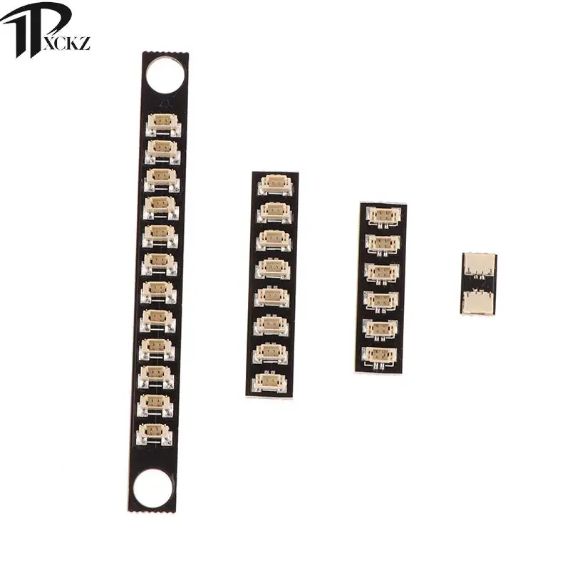 0.8 MM 2/6/8/12 Pin Mini Socket For Led Light Kit Building Blocks Model DIY Toy Building Blocks Lighting Connecting Seat