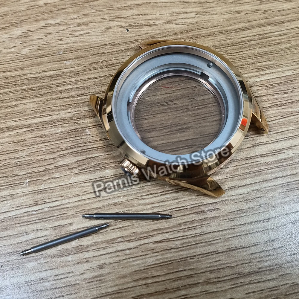 Parnis – boîtier de montre-bracelet en acier inoxydable, cristal saphir, 42mm, 5ATM, adapté au japon NH38 NH35 NH70, mouvement automatique