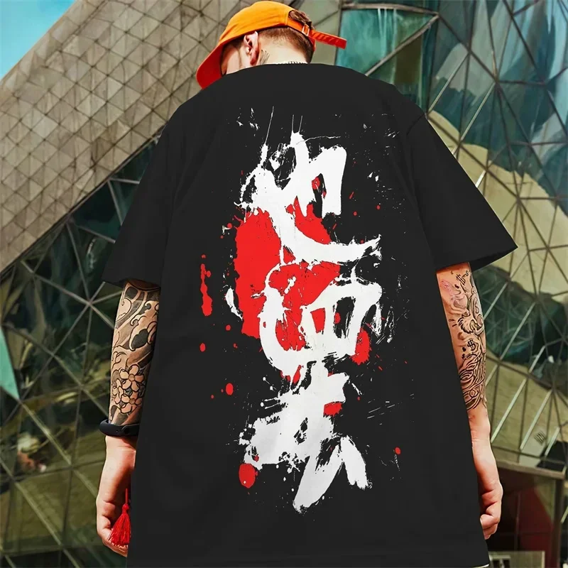 Camiseta De Manga Corta De Algodón Para Hombre
