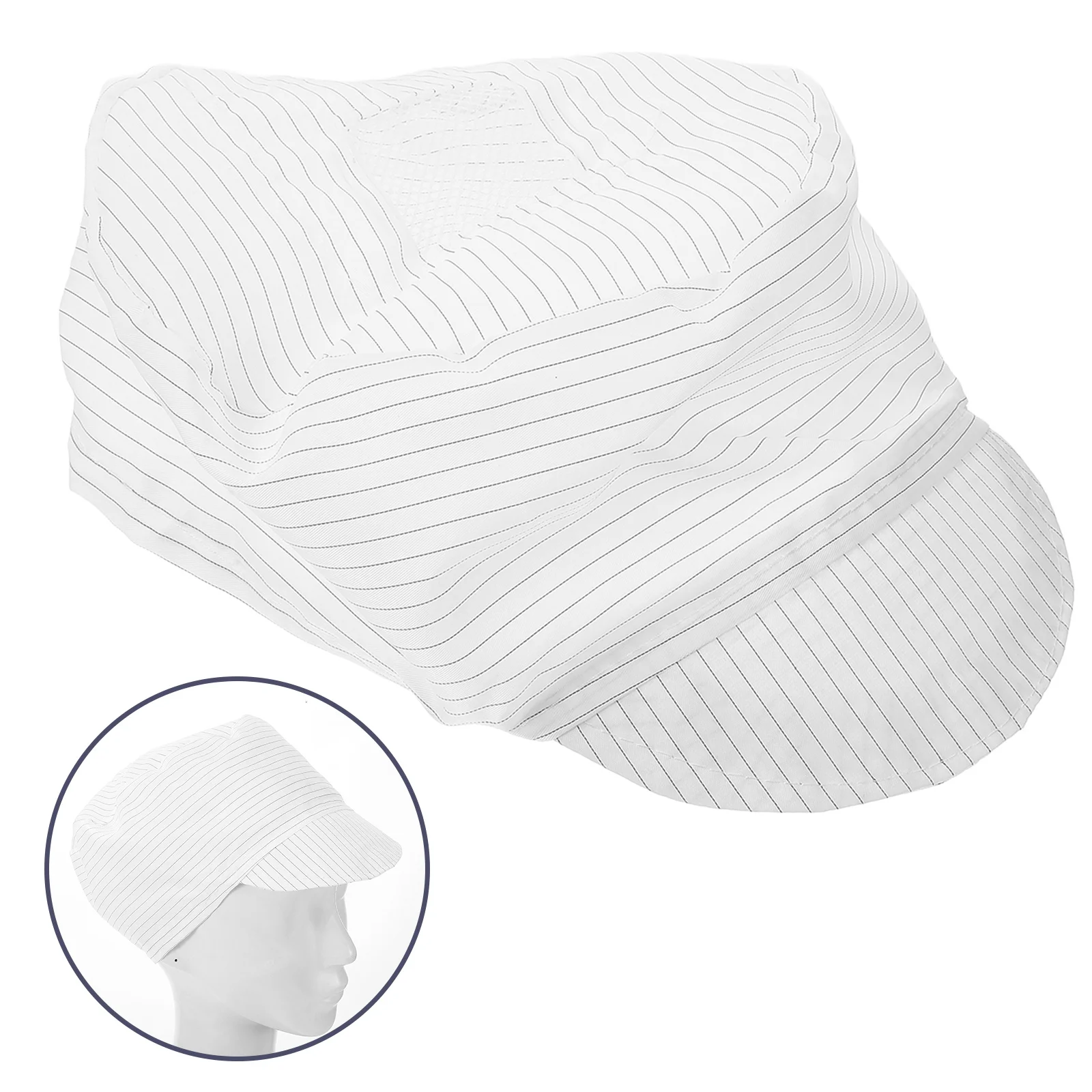 

3 шт. сетчатая шляпа шеф-повара, удобная унисекс кепка для пекаря, многоразовые кухонные шапки для обслуживания, чистый костюм, аксессуары для приготовления пищи