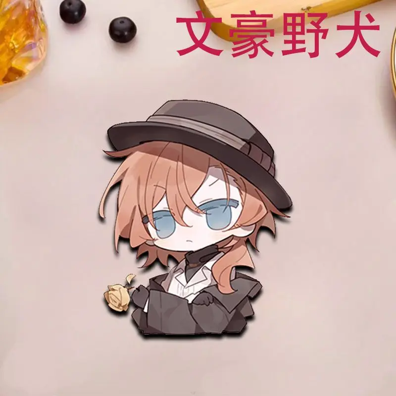 Anime Bungo Stray Dogs Badge Brooch Pin Nakahara Chuya Clothes Backpack Decoration Lapel Personalized Chest Tag