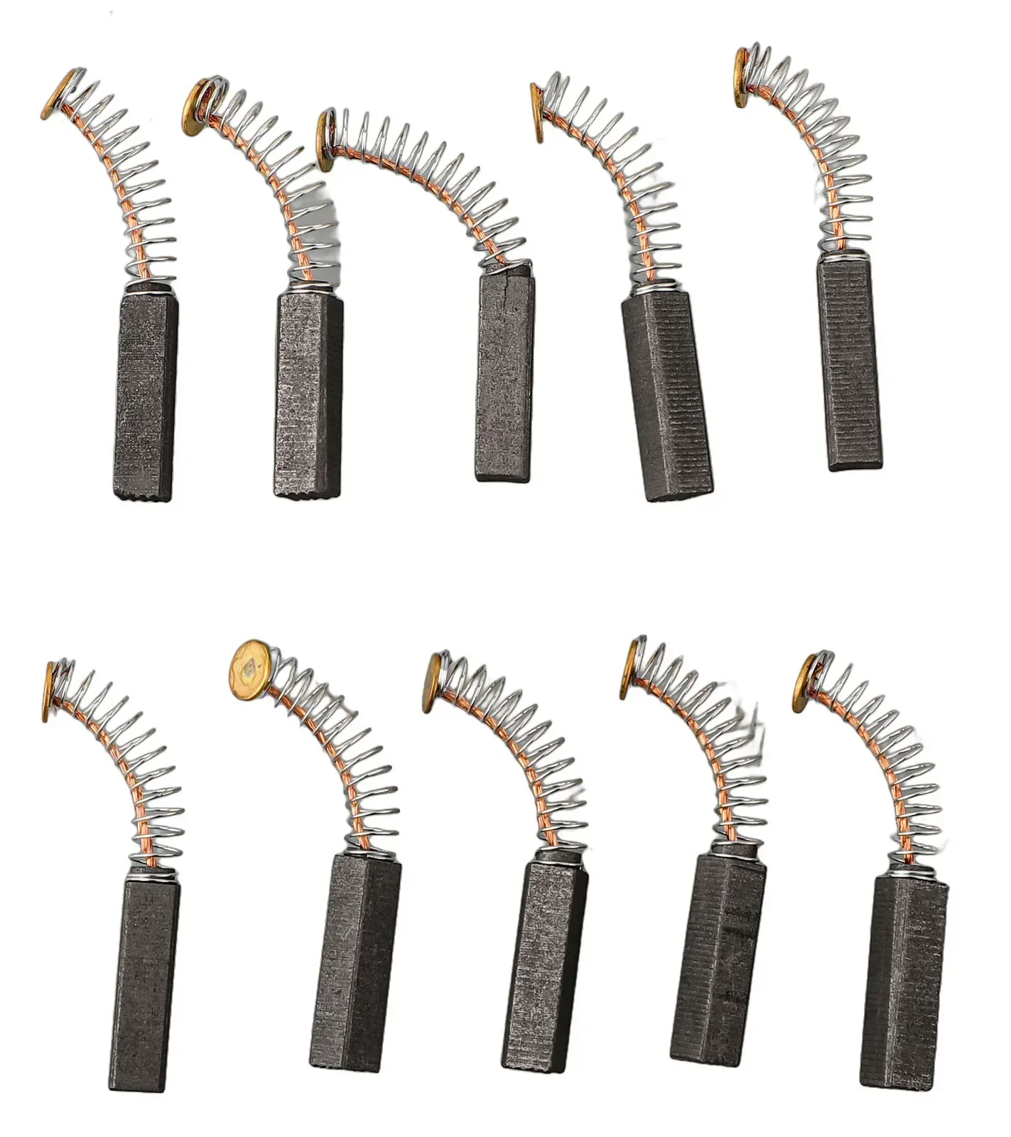 10pcs Carbon Brushes For Electric Motors Circular Saws Drills 20×5×5mm Replacement Parts Motor Carbon Brushes Accessories