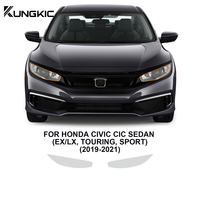 KUNGKIC for Honda Civic Cic Sedan EX LX Touring Sport 2019-2021 PPF TPU Clear Headlight Car Paint Protection Film 8.5mil Pre Cut