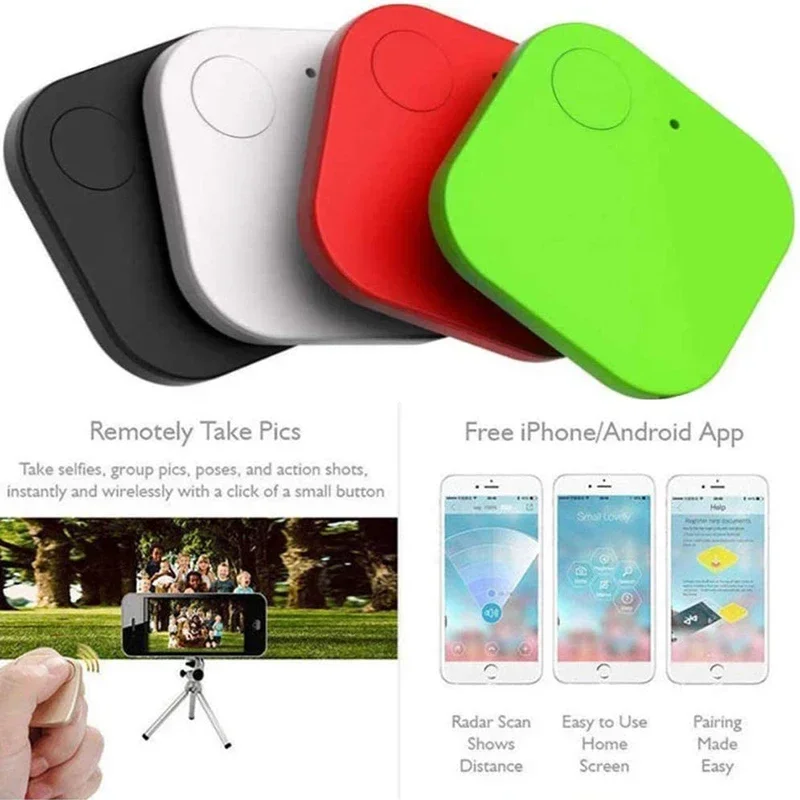 Mini Tracking Device Tracking Anti-theft Alarm Finder Pet Key Finder Location Smart Bluetooth  Wireless Car Pet Vehicle Lost