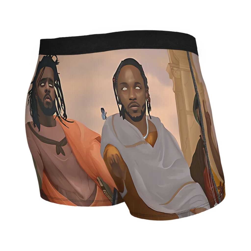 School Of Rap Hip Hop Underpants Cotton Panties Man Underwear Comfortable Shorts Boxer Briefs