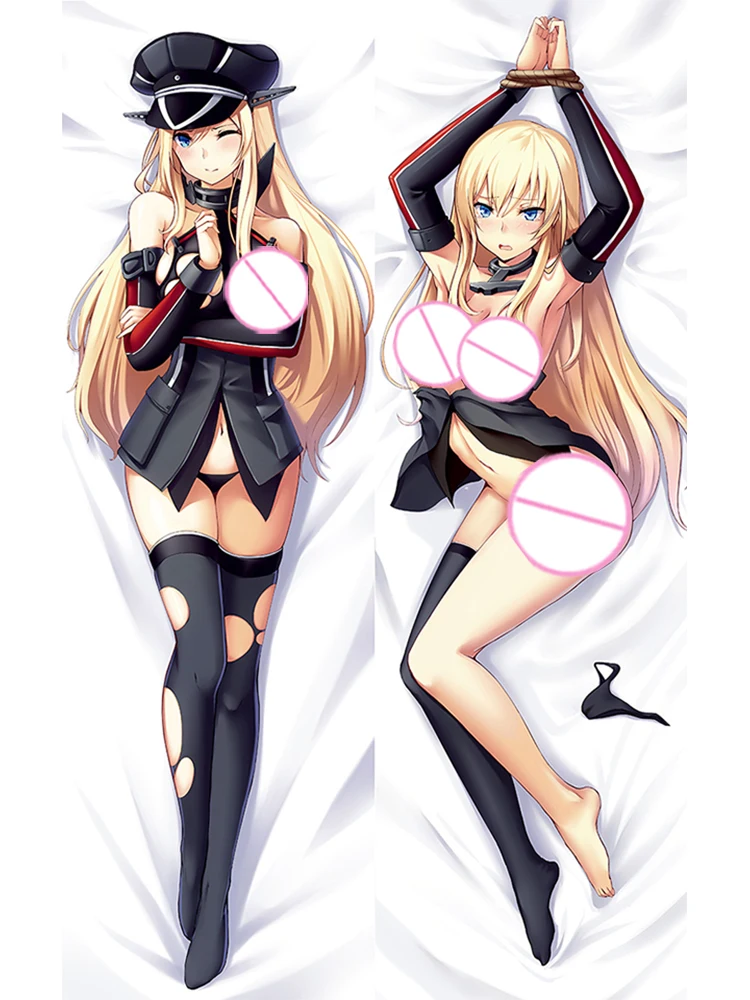 

Dakimakura Anime Pillow Cover Bismarck Drei Double Sided Print 2Way Cushion Bedding Festival Gifts Gifts