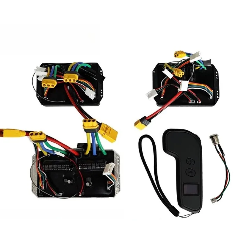 24‑36‑48V Sine‑Wave Dual‑Drive Remote Controller For DIY Wiggle Car Electric Skateboard Modification Replacement Power Part