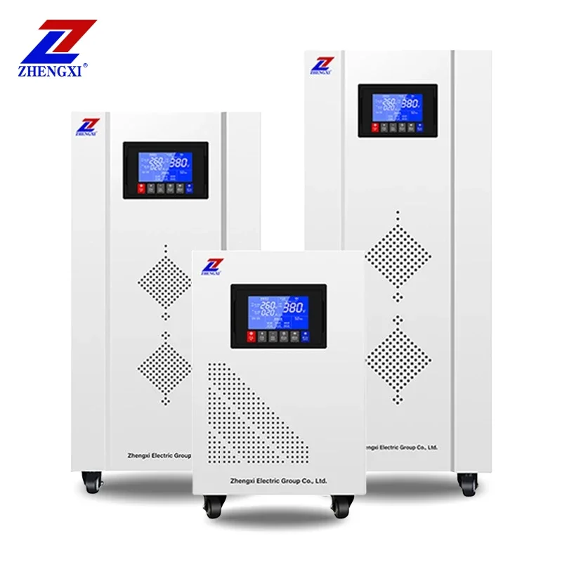 Factory Directly 10kva 20kva 30kva 50kva 100kva Three Phase AVR Automatic Voltage Regulator 380V Ac Voltage Stabilizer