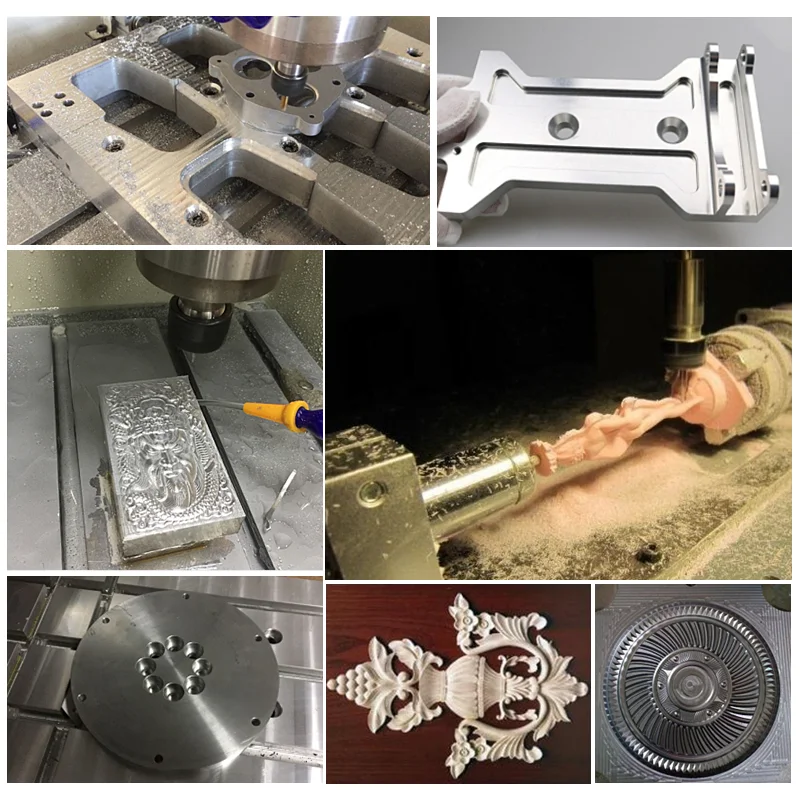 Machine de gravure sur métal avec guidage linéaire, routeur CNC, table en acier, USB, 4 axes, fecKW, 6040L, 1,5 KW