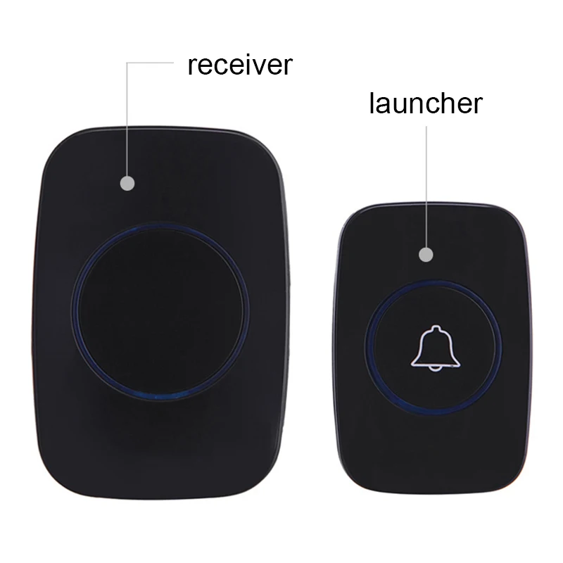 무선 홈 웰컴 초인종, 마트 초인종, 방수 버튼, 지능형 원격 제어