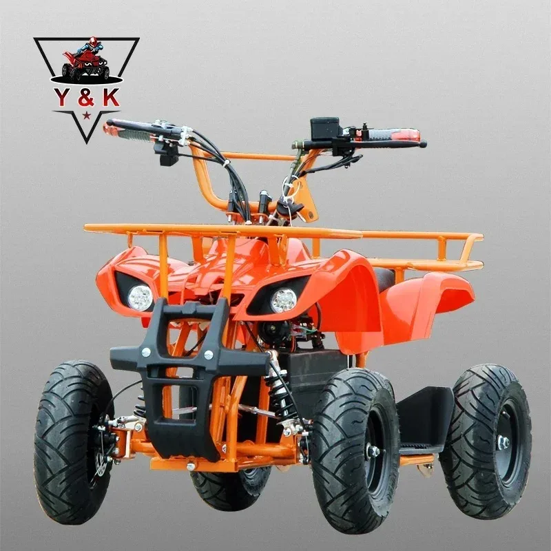 Kids Mini 500W 48V 20AH shaft drive Four Wheel Motorcycle 4 Wheeler Electric Quad ATV For Children