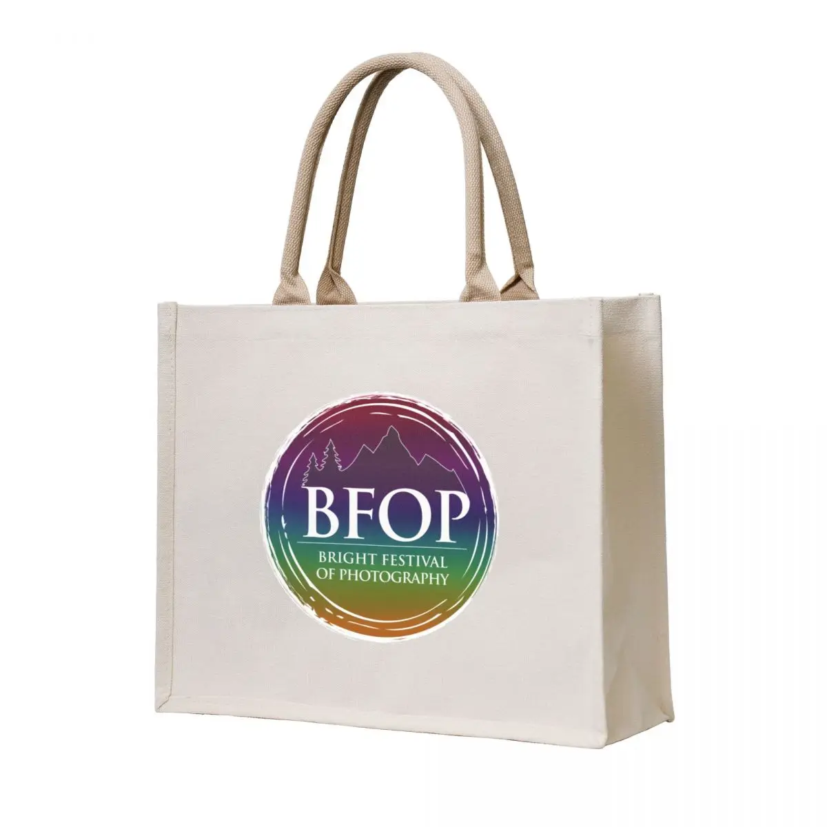 

Bright Festival of Photography (Rainbow) Tote Bag tote bags men shopper bag woman cute tote bag