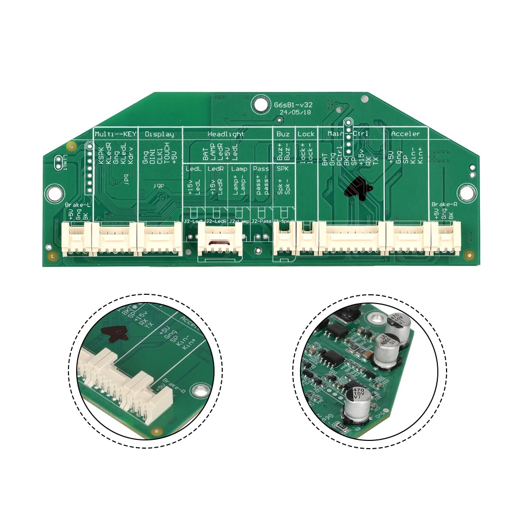 

For Kukirin G4 Electric Scooter Display Motherboard Circuit Board E-scooter Dashboard Main Control Board Reliable Performance