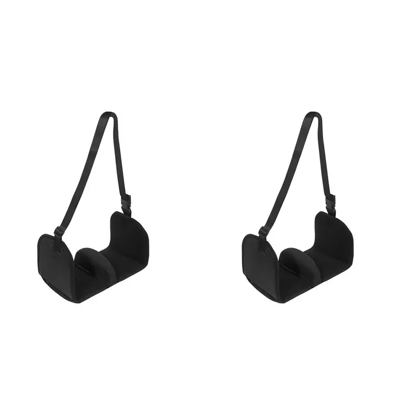 

SOFT-2X Гамак для ног в самолете, гамак для ног для путешествий с эргономичной съемной перегородкой для ног, подставка для ног в самолете