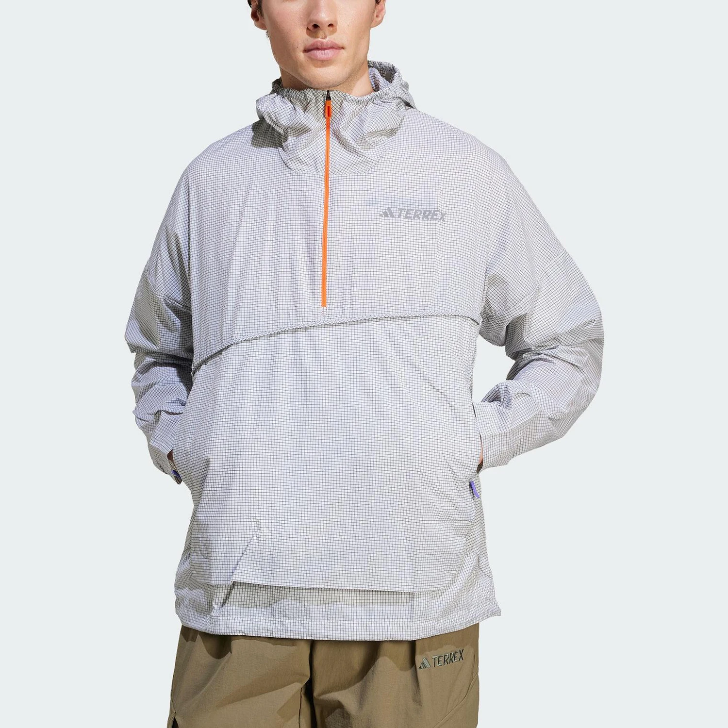 

Оригинальный мужской пуловер Adidas XPL WIND ANORAK для активного отдыха JF1504