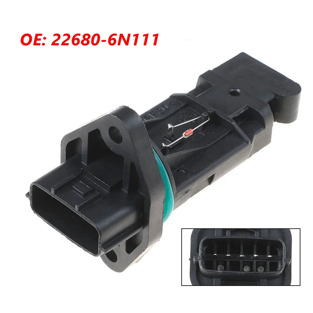 22680-6N111 MAF Mass Air Flow Meter Sensor For Nissan Ambulance Primera X-Trail Wingroad Tino Terrano 22680-6N11A 226806N111