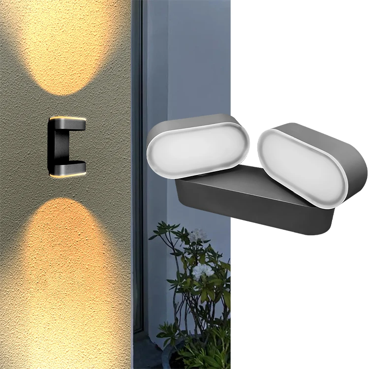 

13W Reversible Lighting Angle Retro Simple Indoor and Outdoor Universal Waterproof Decorative Lighting Wall Lamp