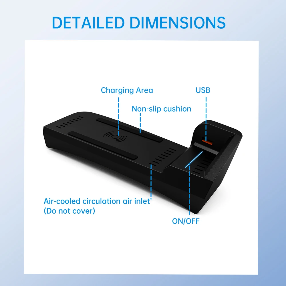 Беспроводное автомобильное зарядное устройство QI для Audi A3 8V S3 2014-2020 15 Вт, быстрая зарядка OEM, подходит с держателем для телефона, автомобильные аксессуары