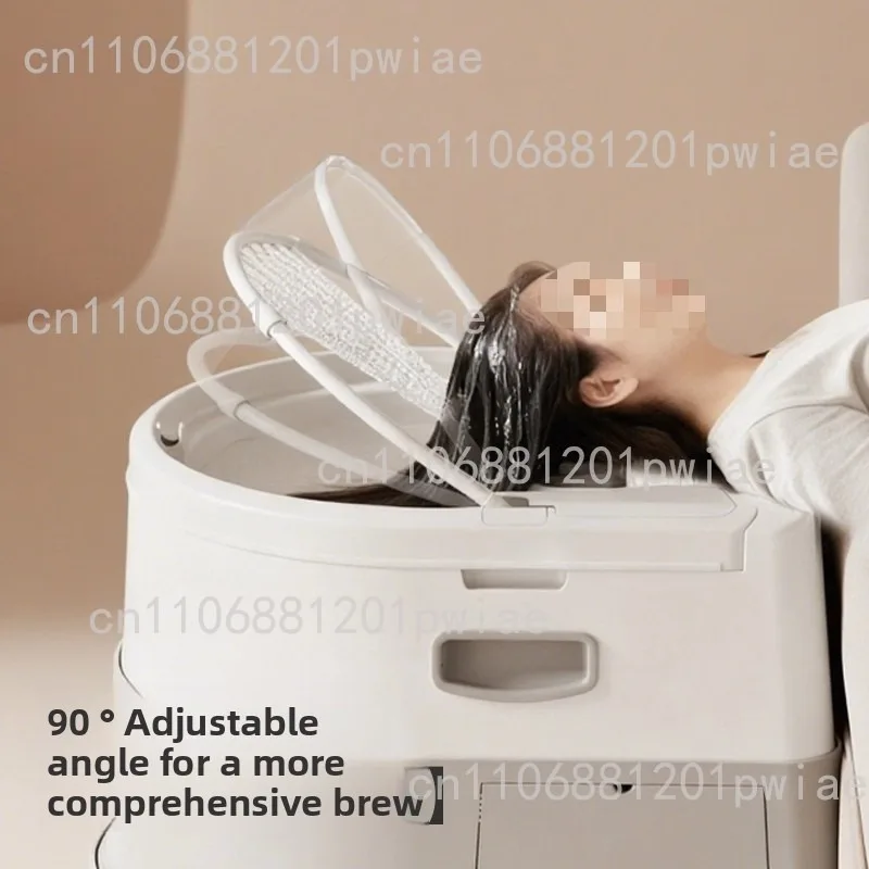shampooing basin for pregnant women lying flat type confinement shampooing artifact for home use in bed shampooing basin