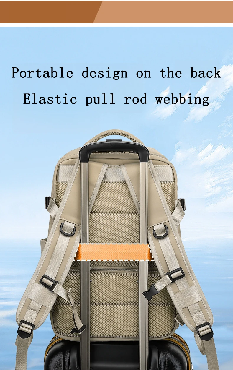 Travel Backpack Large Capacity Super Large Light Multifunctional Luggage Backpack Short Distance Travel Bag