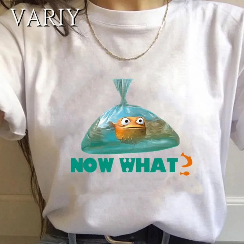 New 2024 Cartoon Finding Nemo Woman Tshirt Top Finding Nemo T Shirt Soft Girl Aesthetic Clothes Short Sleeve Summer Tops