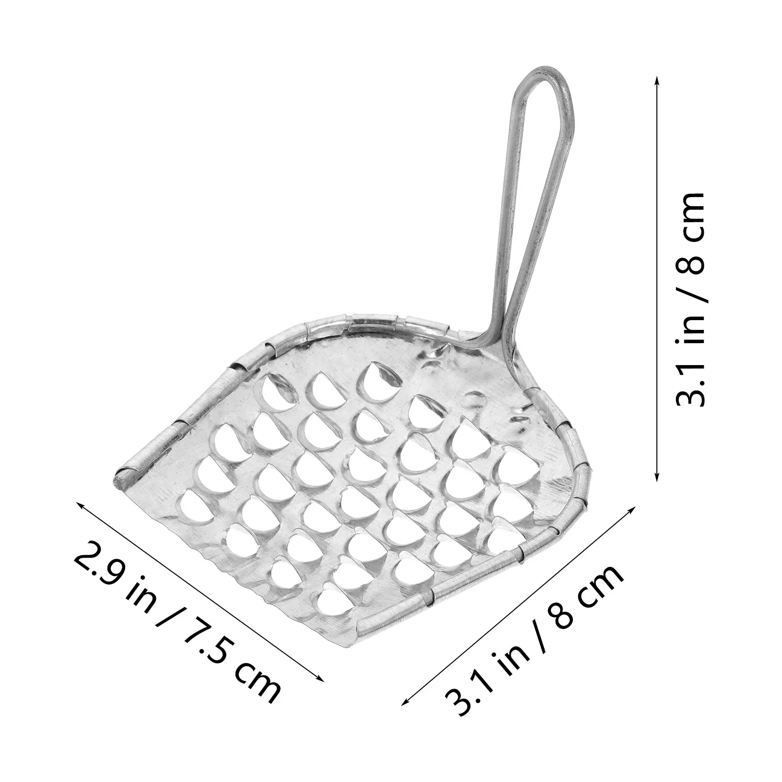 1Pcs Liangpi Scraper Stainless Steel Multifunctional Kitchen Tool Comfortable Grip Time-Saving Stainless Steel Food Grater