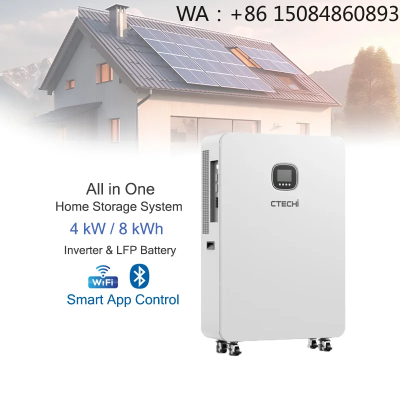Plug And Play  SystemOff Grid All In One Home  System LiFePO4 Batterie Lithium 10 KVA 25.6V 51.2V 314Ah 4kW 10kW 8kWh
