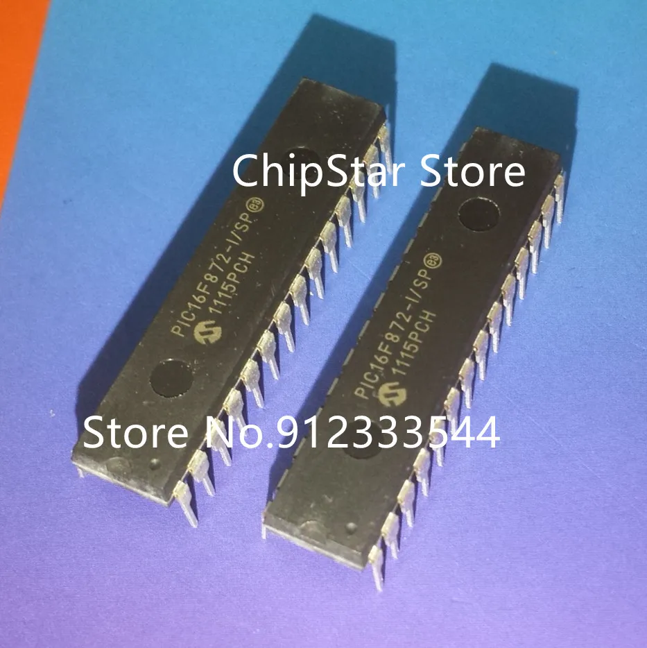 2-50pcs  PIC16F872-I/SP PIC16F872 DIP28 8Bit MCU Flash PIC16 Family PIC16F8XX Series Microcontrollers 100%New And Original