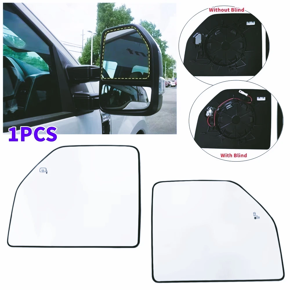ZF-F 1 Pieza para F150 F250-F550 2015 2016 2017-2022, Espejo Retrovisor Lateral Izquierdo/Derecho con Cristal Calefactable, con/