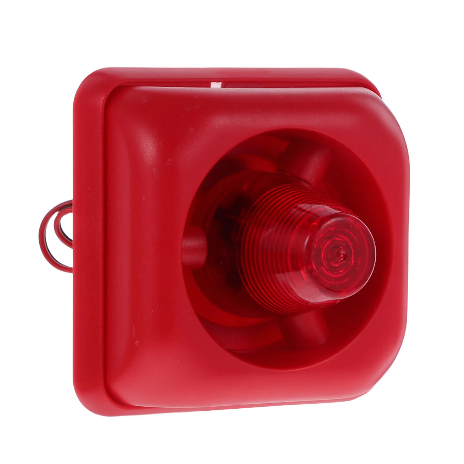 إنذار ضوء الصوت عالية الكثافة Led بصوت عال للحريق الأمن في حالات الطوارئ نظام السلامة الصناعية في الهواء الطلق صفارة الإنذار في حالات الطوارئ