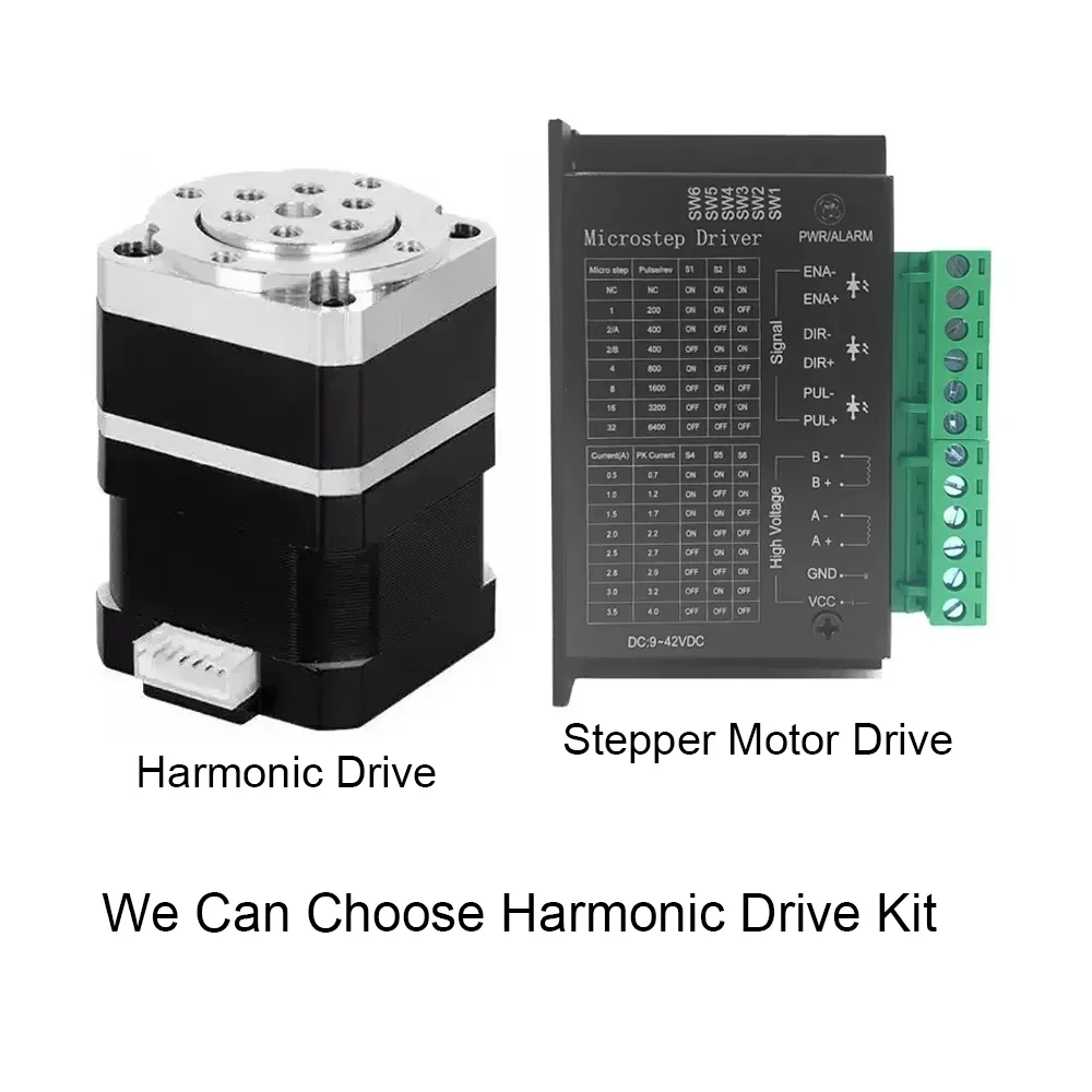 Mini Harmonic Drive High Precision Strain Wave Gear Reducer Harmonic Reducer Rotary Actuators for Industrial Robot CNC Equipment