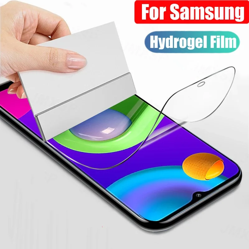 

Для Samsung Galaxy M33 5G Гидрогелевая пленка для Samsung M13 M22 M23 M52 M53 A33 A03 A13 A23 A53 A73 Защитная пленка для экрана