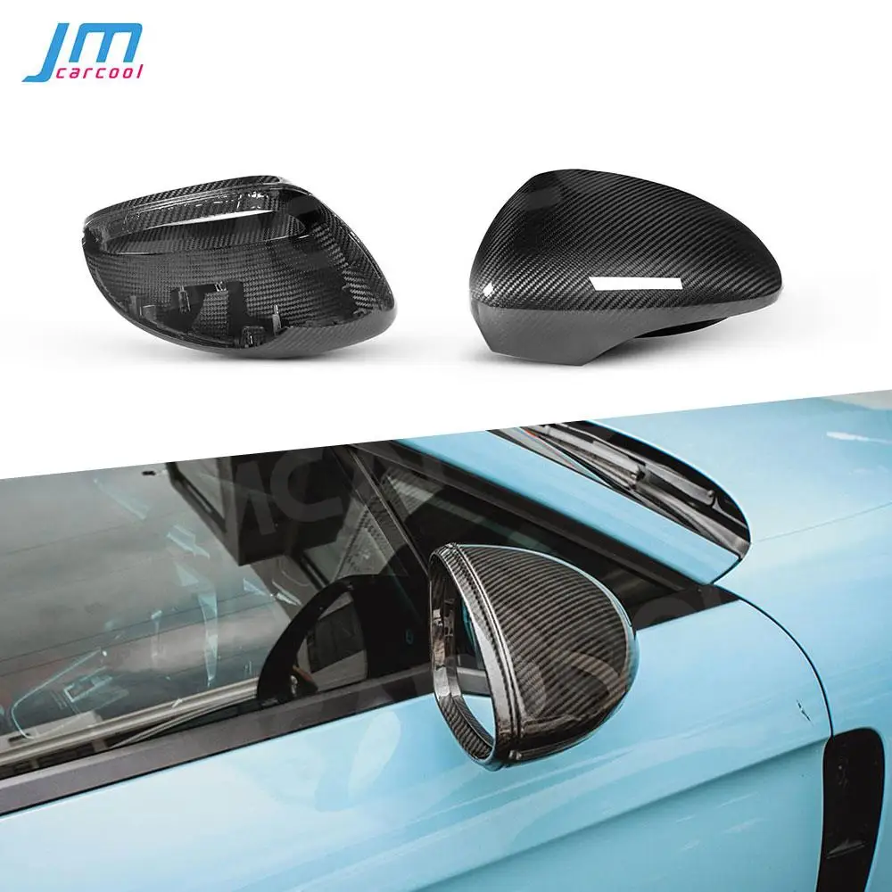 

Dry Carbon Fiber Car Mirror Cover For Porsche Panamera 971 2017-2021 Rearview Mirror Cap Trim Shell Covers Replacement