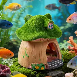 Cueva de resina resistente para acuarios – Decoración natural peceras