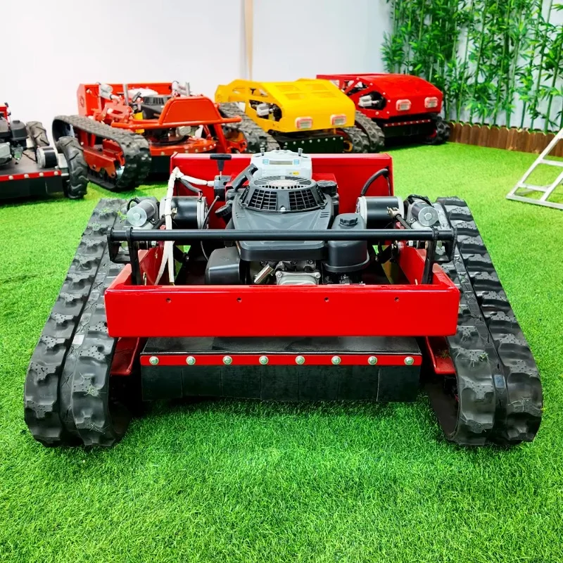 Customized Ce/Epa Petrol Garden Automatic Radio Control Remote Controlled Lawn Mower With Free Shipping