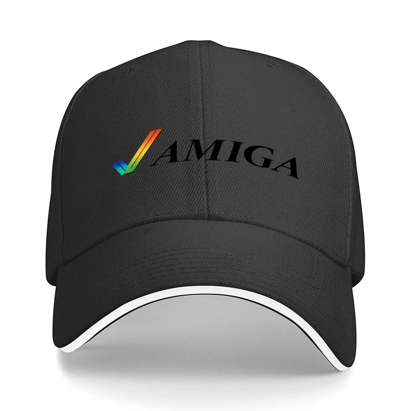 

Commodore Amiga Logo Baseball Cap Vintage Big Size Hat funny hat birthday Female Men's