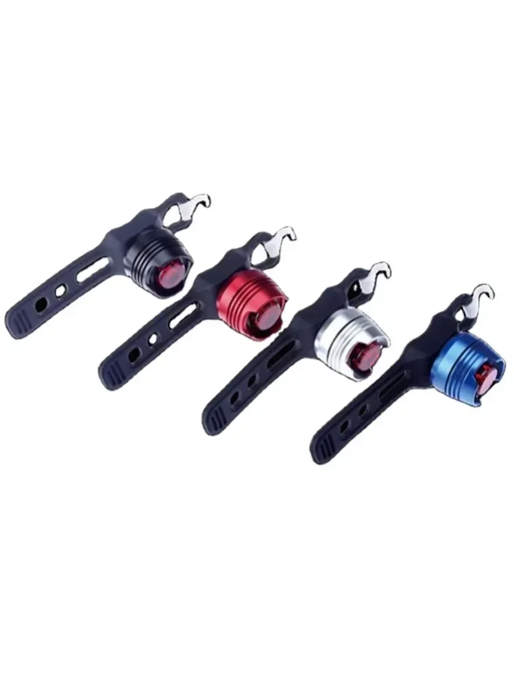 AliExpress NONE Bicycle Rear Tail Light - USB Rechargeable Red Waterproof Safety Warning Light for MTB/Road Bike