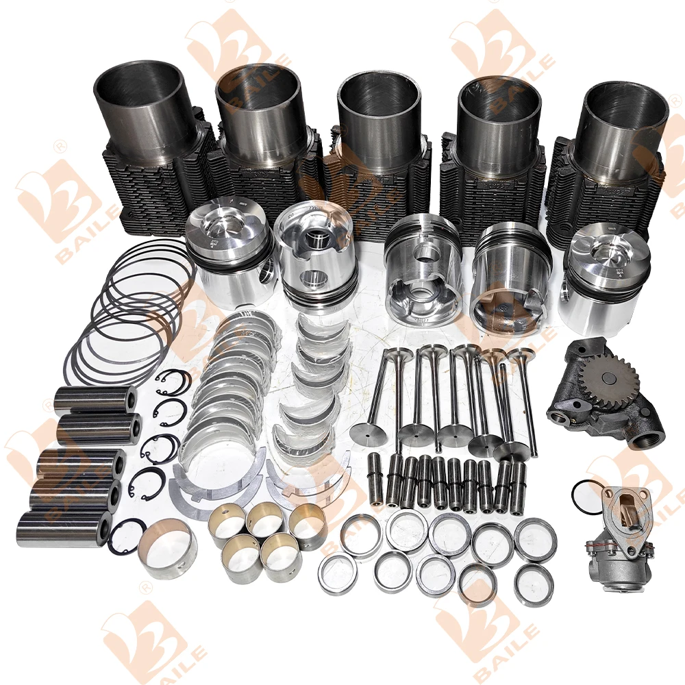 4 Cylinders New STD Overhaul Rebuild Kit for Deutz F4L913 BF4L913 Engine Overhaul Repair Kit With Gaskets Bearings Piston Liner