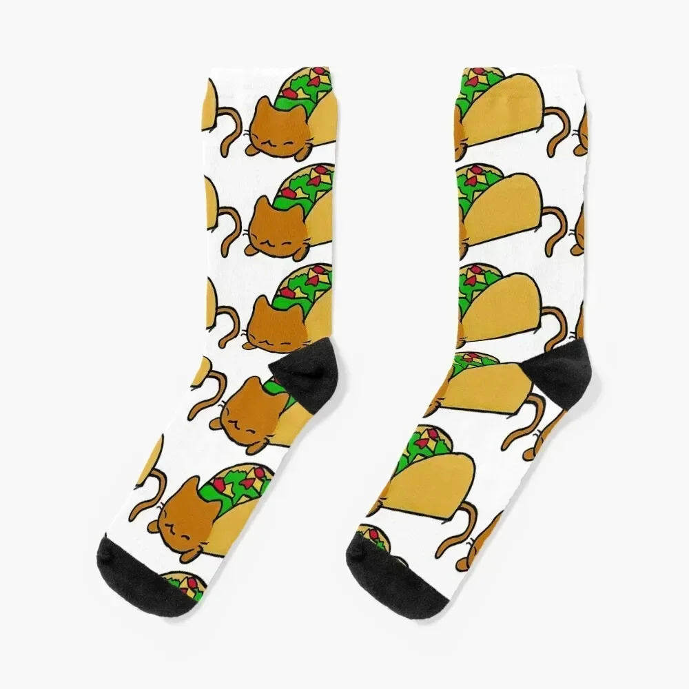 

Tacocat Socks Sports Soccer floor heated Socks Women Men's