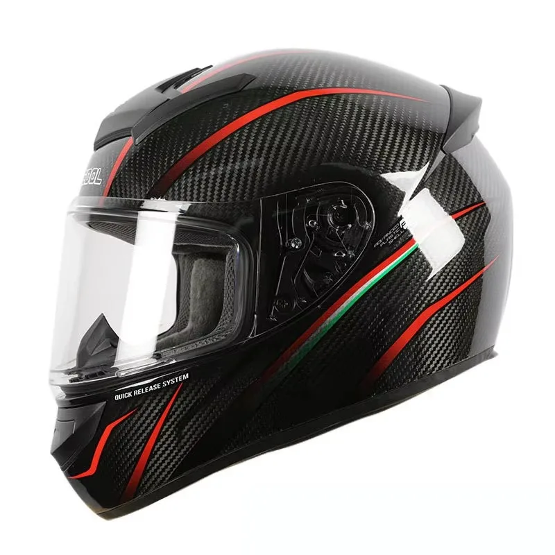 Airo Custom China Trade Safety Helmet Motorcycle Accessories Motorcycle Racing Carbon Fiber Motor Cycle Helmets
