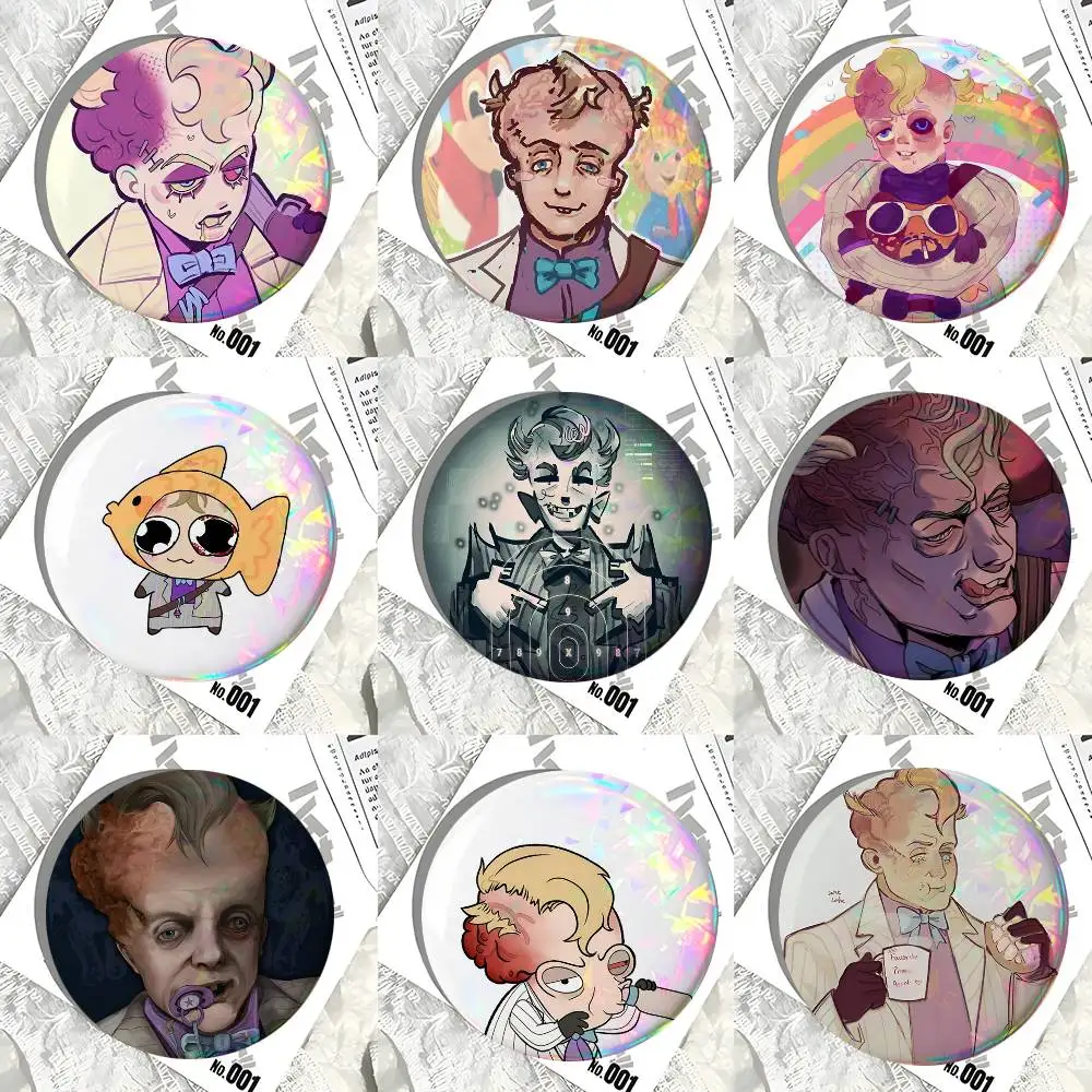 Outlast Trials Franco Barbi Round Badges Can Be Used To Decorate Clothes And Backpack Pins