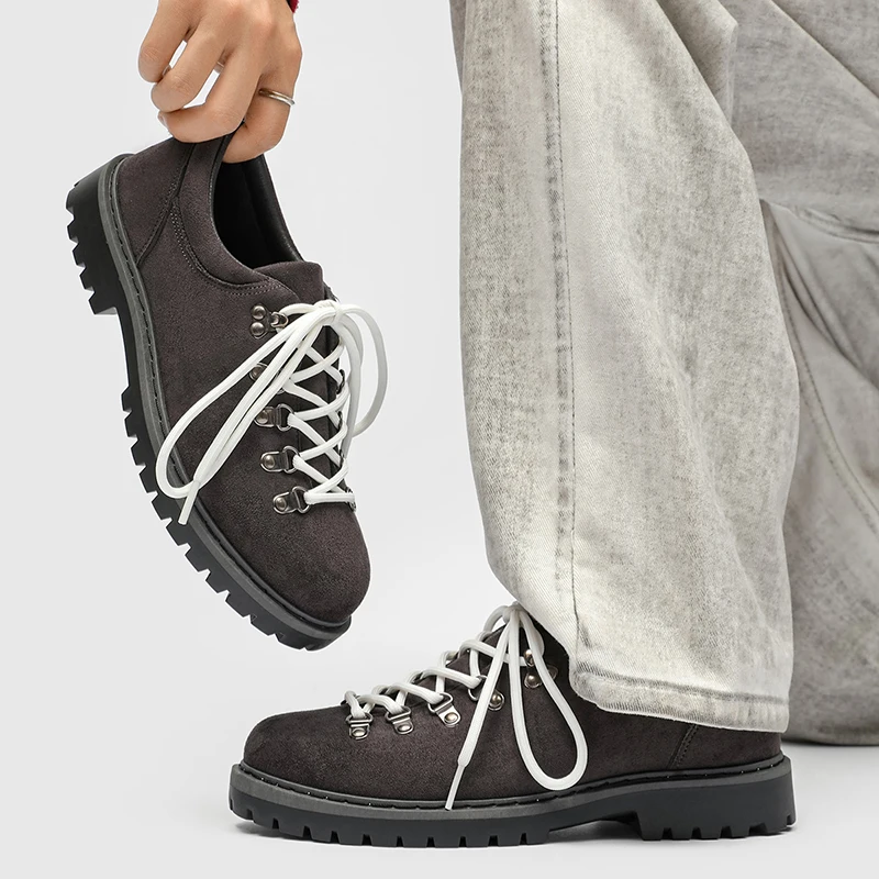 

Debby Shoes - 2025 Autumn New Collection - Niche High-end Style Small Leather Shoes - Retro Casual Men's Shoes