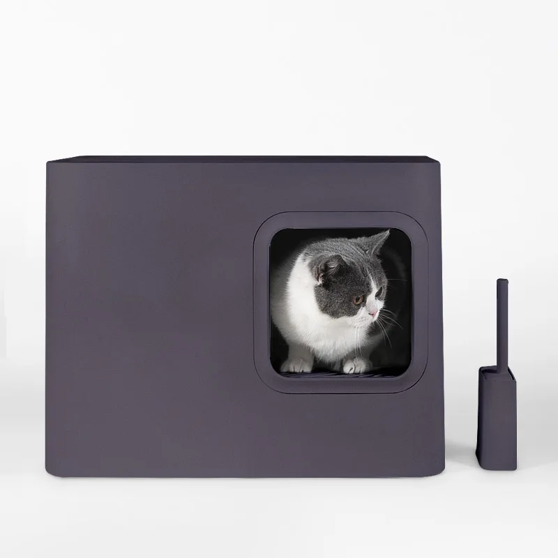 

Fully enclosed, splash-proof cat, toilet, deodorant shit, basin, small cat litter box