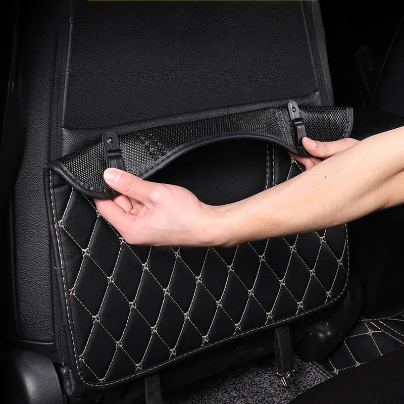 2X For NEW Geely Car Seat Anti Kick Pad Protective Pad Auto Accessories For Geely Preface Monjaro Emgrand Coolray Atlas Okavango