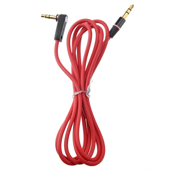 

1.2M 3.5Mm Male To Male Aux Audio Cable Headphone Extension Cord For Cellphone Car Mp3 Player Speaker Red