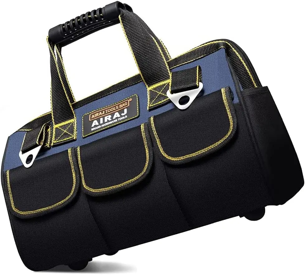 AIRAJ Large Capacity Multi-Function Tool Bag  Pouch Bag Waterproof Tool Tote Storage Bag With Multi Pockets