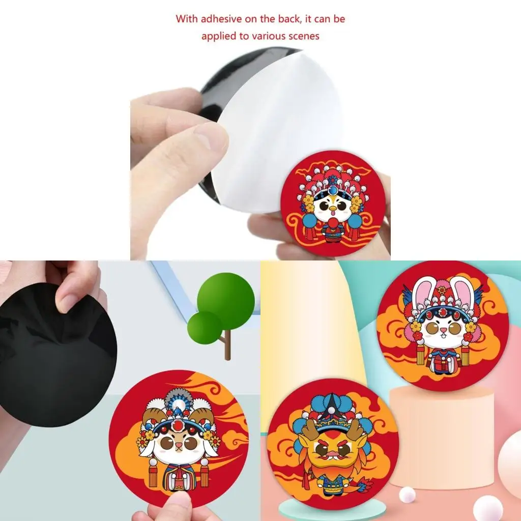 Potty Training Sticker Animal Sticker Temperature Changing Stickers